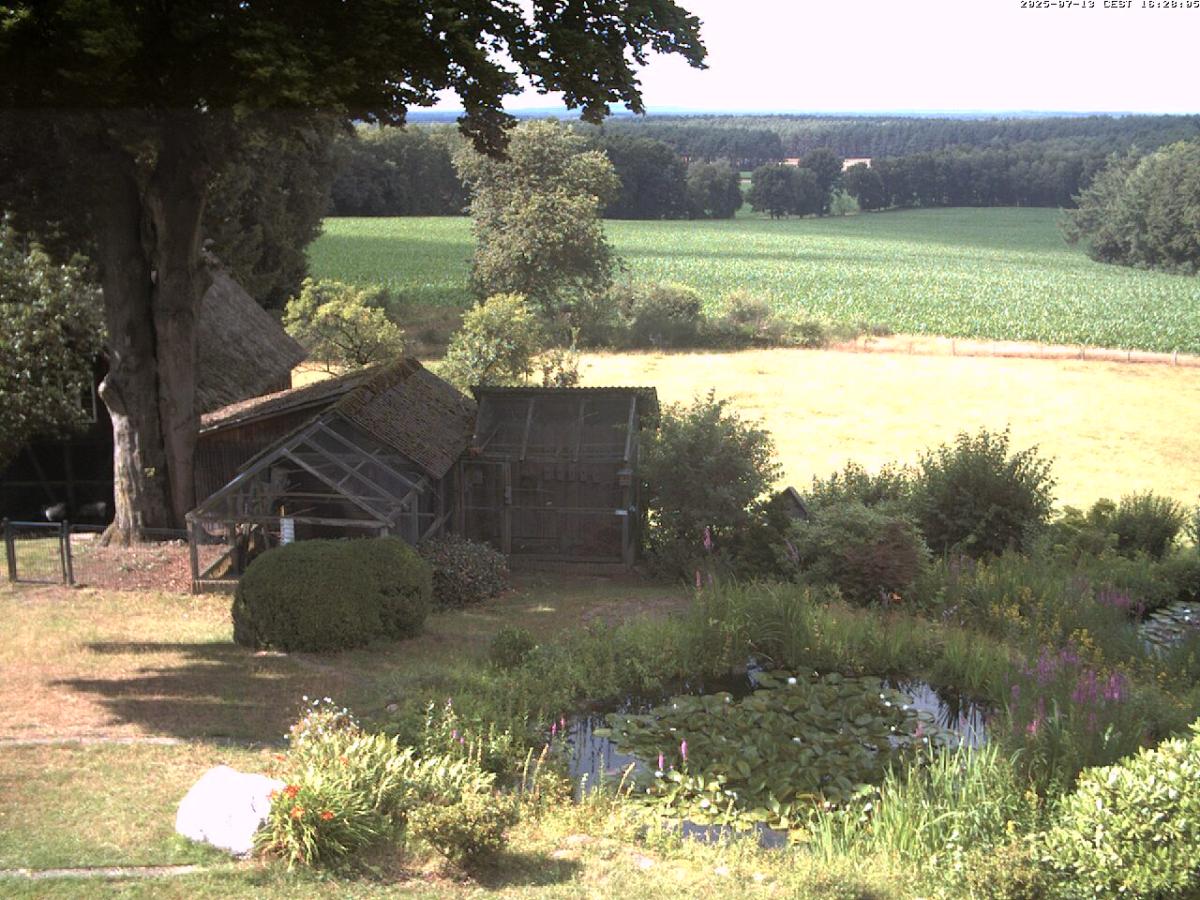 Höpencam - The actual view from Höpen directly north